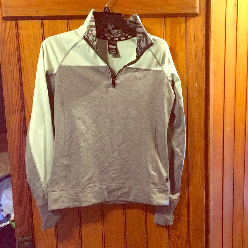 PINK half zip